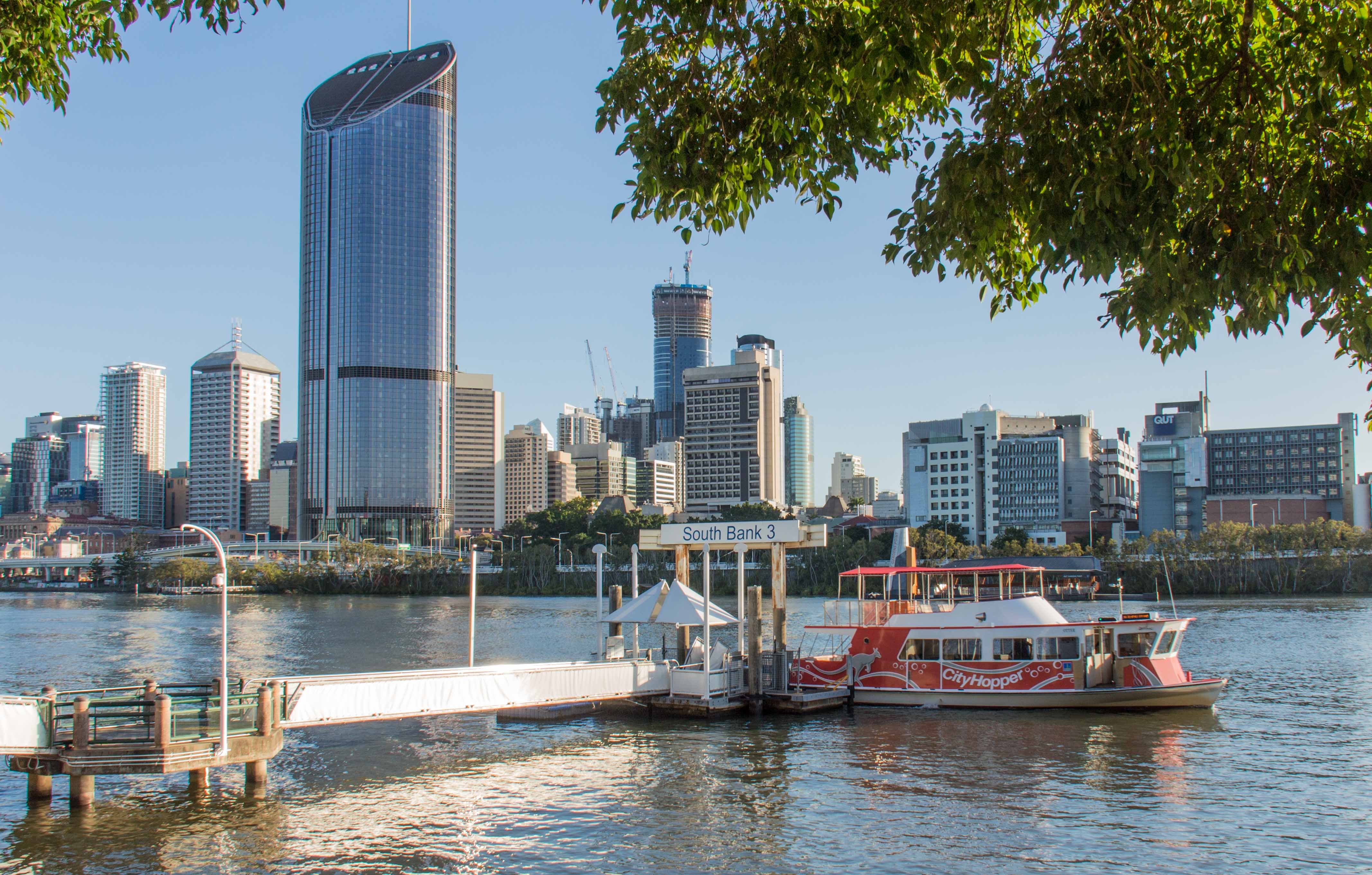 Explore Brisbane on a budget with a free CityHopper ferry