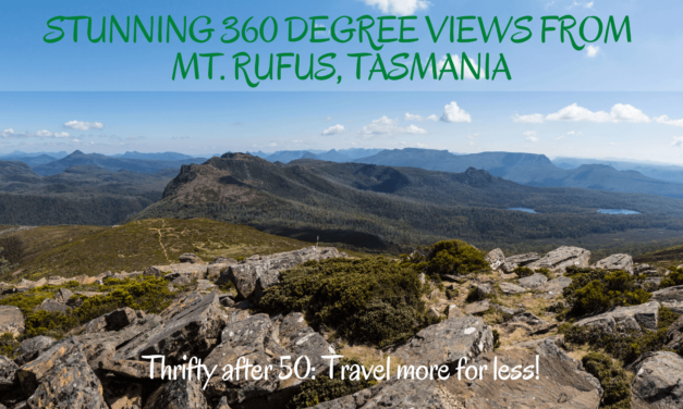Stunning 360 degree views from Mt Rufus, Tasmania
