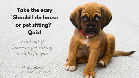 Take the easy “Should I do house or pet sitting?” quiz!